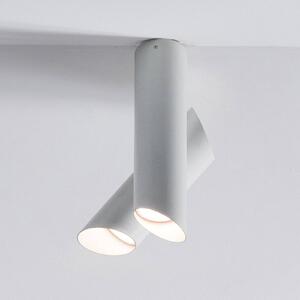 Nemo Tubes plafoniera LED 2 luci bianco/bianco