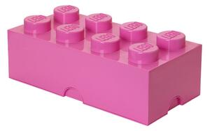 Scatola portaoggetti rosa scuro - LEGO®