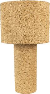 Clayre & Eef Lampada da tavolo Ø 23x44 cm Giallo Tessile