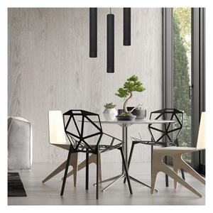 Lampadario LED a sospensione con filo TUBA 1xGU10/4,8W/230V nero