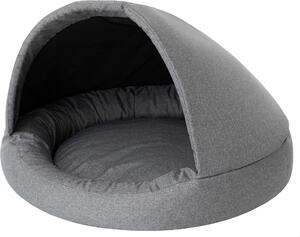 Casetta per animali e letto per cani "Ramzes" - 2 in 1 resistente alle intemperie e confortevole - 100x100x52 cm - | cuccia per cani, cesto per cani, letto per cani, posti letto | PillowPrim