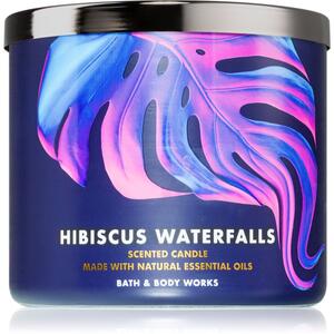 Bath & Body Works Hibiscus Waterfalls candela profumata 411 g