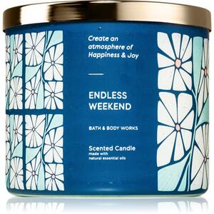 Bath & Body Works Endless Weekend candela profumata 411 g