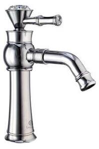 KRAN rubinetto per lavabo in argento retrò CLARA Lauferi