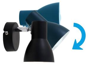 Briloner 10698889 - Faretto da parete 1xE14/25W/230V nero