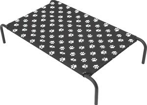 Lettino per cani "Iron" 120×70 cm - con struttura in metallo e rivestimento in Codura | Pillowprim