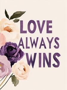 Illustrazione Love always wins, Treechild