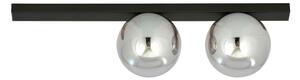Plafoniera FIT 2xE14/10W/230V nero/grigio