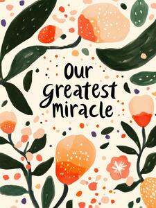 Illustrazione Ourgreatestmiracle, Treechild