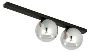 Plafoniera FIT 2xE14/10W/230V nero/grigio