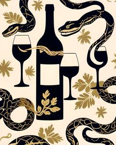 Illustrazione Snakes a Wines, Uma Gokhale