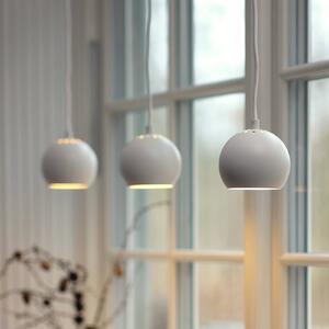 Lampada a sospensione FRANDSEN Ball, bianco opaco, Ø 12 cm