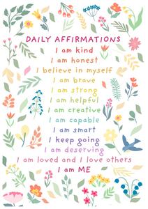 Illustrazione Daily Affirmations, Sarah Manovski