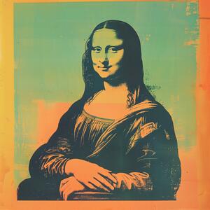 Illustrazione Mona Lisa Modern, Andreas Magnusson