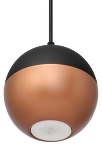 Lampadario LED a sospensione con filo MIDWAY 4xGU10/4,8W/230V nero/rame