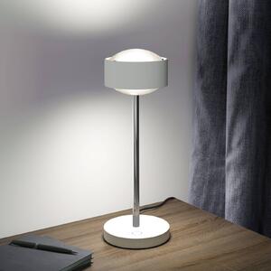 Top Light Puk! 120 Eye Table LED, lenti, bianco/cromo