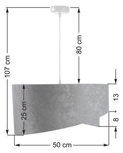 Lampadario a sospensione con filo GALAXY 1xE27/60W/230V