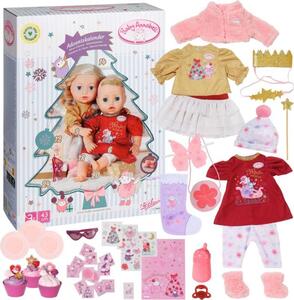 Zapf Creation 709634 - Calendario dell'Avvento Baby Annabell