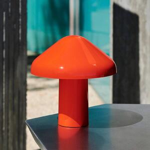 HAY Pao Lampada da tavolo LED portatile con batteria ricaricabile rosso