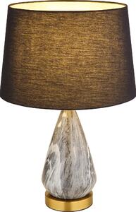 Globo Lighting lampada da tavolo in metallo color ottone opaco, 1x E27