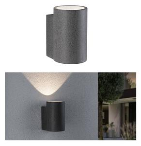 Paulmann Concrea applique LED da esterni, cilindro