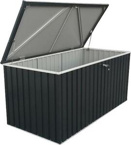 DURAMAX Contenitore da giardino 195 x 91 x 94 cm, 1450 l, antracite DURAMAX 71273