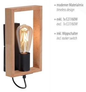 Leuchten Direkt 15654-18 - Applique FRANKY 1xE27/60W/230V