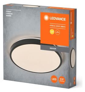 Ledvance - Plafoniera LED ORBIS LONDON LED/36W/230V nero