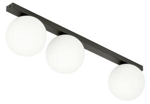 Plafoniera FIT 3xE14/10W/230V nero/bianco