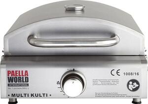 MULTI-KULTI, il barbecue a gas multifunzionale con dispositivo di sicurezza per l'accensione