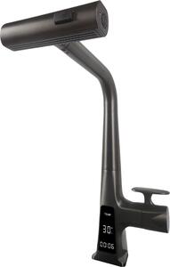 Rubinetto da cucina JF-9002B con bocca estraibile, display, a cascata