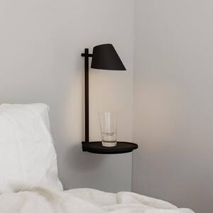 DFTP by Nordlux Applique LED Stay con mensola, nero