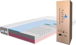 TULENA NOX Materasso in Schiuma 90x200 Comfort Medio H3 / H4 Basic 18 cm – Reversibile con Rivestimento Antibatterico e Cerniera