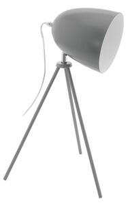 Eglo 33094 - Lampada da tavolo DUNDEE 1xE27/60W/230V grigia
