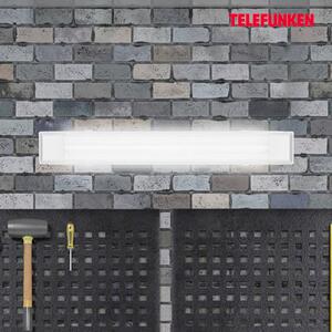 Telefunken Plafoniera LED Maat, lunghezza 60cm, bianco, 840