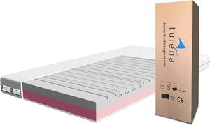 TULENA NOX materasso in schiuma 80x190 cm, double face H2+H3 Basic, altezza 16 cm, rivestimento antibatterico sfoderabile, confortevole e durevole