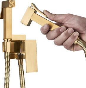 Ari Classic Miscelatore per bidet oro spazzolato in ottone con aeratore