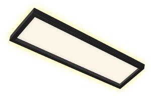 Lampada da soffitto LED Lampada da soffitto Effetto retroilluminazione 22 Watt Nero Briloner