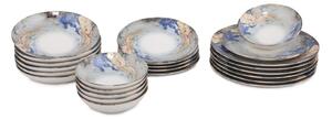 Set da pranzo in porcellana 24 pezzi Abstract - Güral Porselen