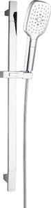 Sistema doccia MARWELL set doccetta QUATTRO II in cromo - 150x9,3cm - Sistema doccia con asta di scorrimento a regolazione continua