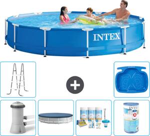 Piscina autoportante rettangolare - 366x76 cm - 7 pezzi - Modello S41727