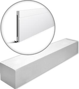 NMC FD20-box WALLSTYL Noel Marquet 1 cartone con 6 listelli decorativi Modanatura per pavimenti stile classico colore bianco | 12 m