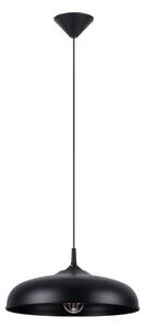 Lampada a sospensione GINA nero 1xE27 15W acciaio 74x38x38cm Sollux Lighting