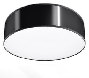 Lampada a soffitto ARENA 35 nero 2xE27 15W PVC 11x35x35cm Sollux Lighting
