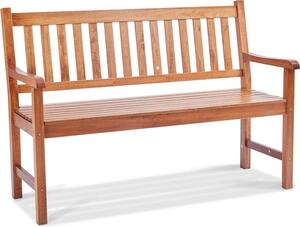 Panca da giardino in legno 127 cm - 363 kg - Panchina per patio - Panca per 3 persone