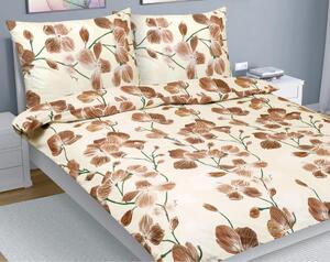 Set di lenzuola in cotone - 1 set 200x200, 70x90 - beige