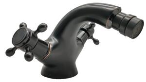 Miscelatore per bidet CRANK retro BLACK Stand ABELIA