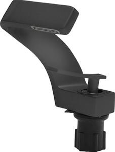 Rubinetto per lavabo, montaggio a soffitto, struttura in ottone resistente, nero, G3/8