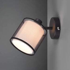 Trio Lighting Faretto da parete Burton, 1 luce