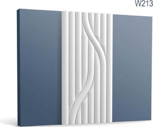 Orac Decor W213 Pannello murale 3D Rivestimento murale pannello acustico striscia di stucco 2 m